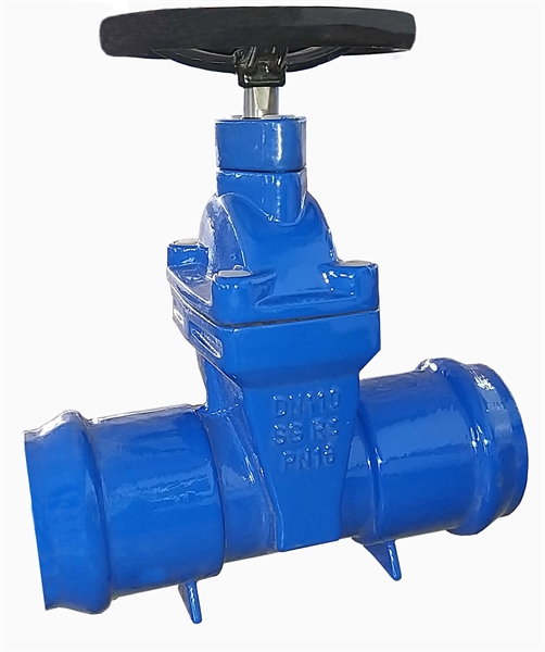 1046 PN16 SOCKET ENDS RESILIENT SEAL GATE VALVE,NRS